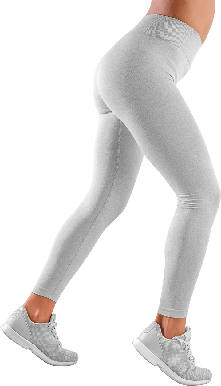 Woman in White Leggings